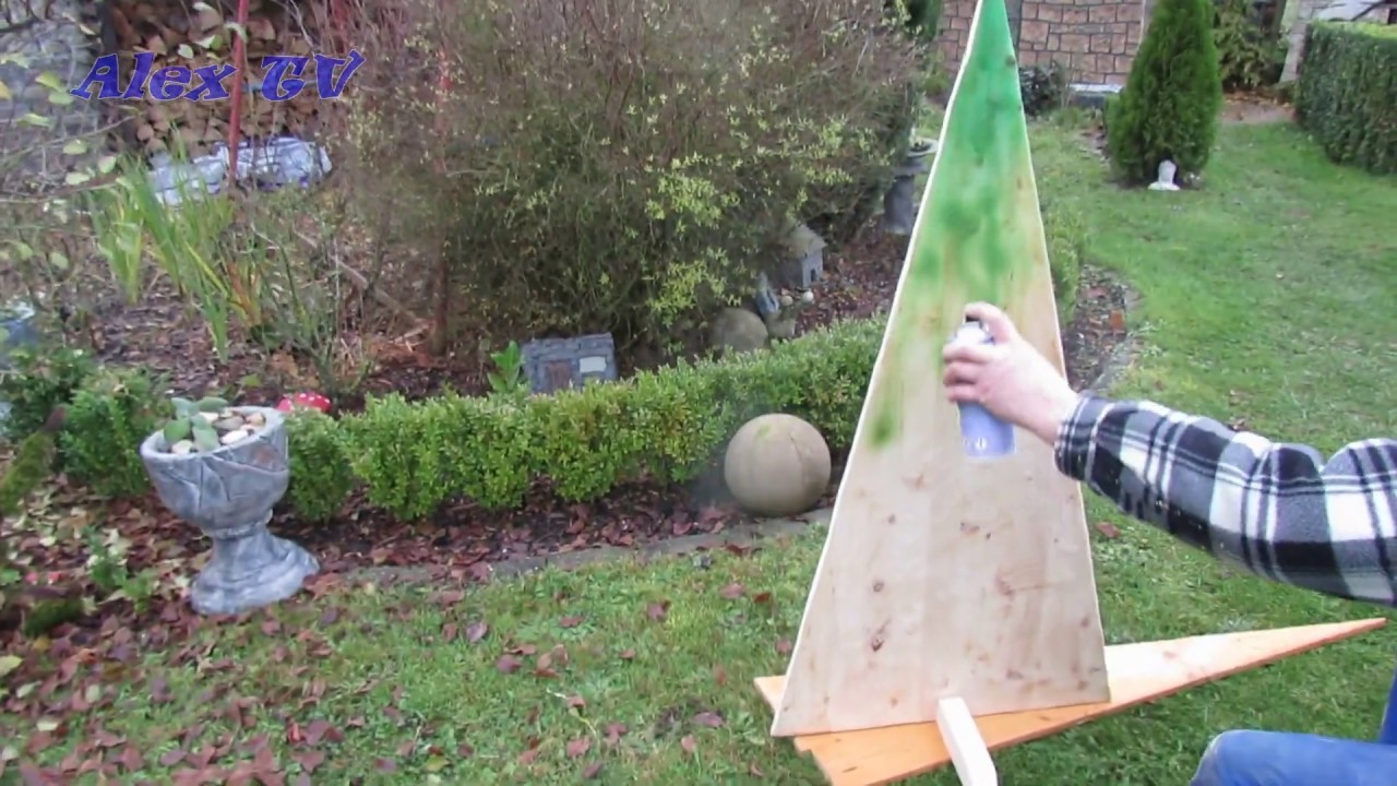 Adventskalender Gestell aus Holz selbst basteln.Einfach und schnell gemacht.