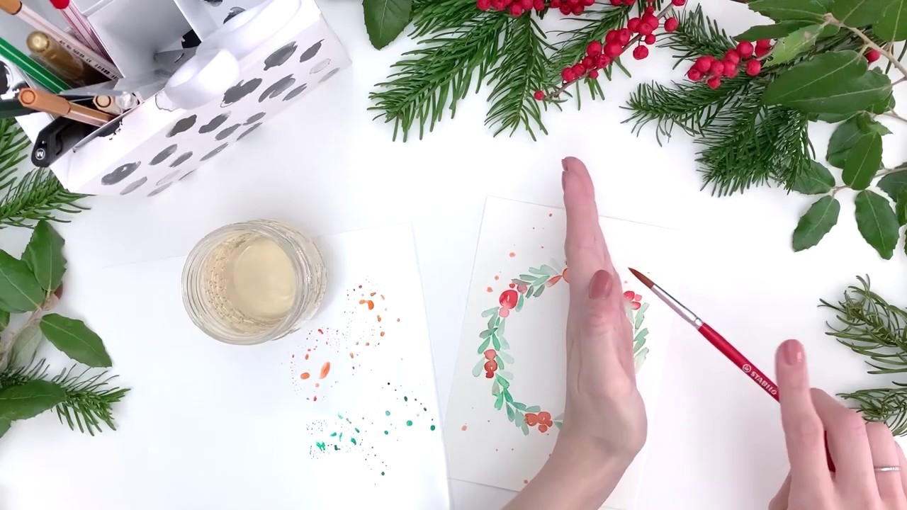 Dein kreativer Adventskalender 2019 – DIY Projekt 3. Advent: Weihnachtskarten