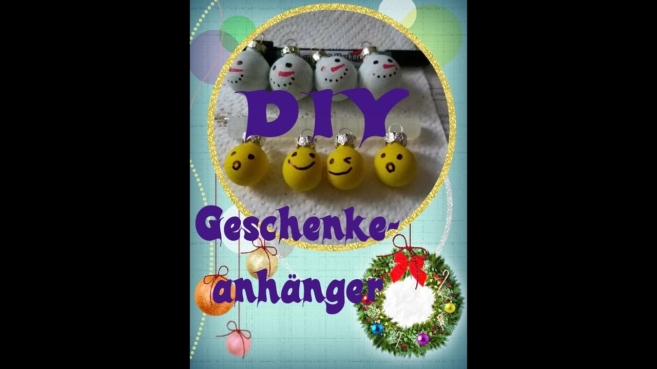 DIY - Geschenkeanhänger