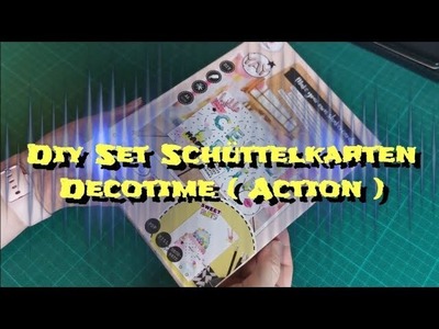 Diy Set Shakerkarten von Decotime ( Action ) ! Schnell und einfach  !