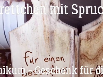 Geschenke und Ideen aus Holz