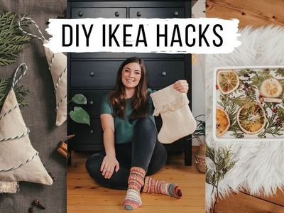 IKEA HACKS - 3 DIY Geschenkideen. Weihnachtsdeko | twoandahalfseams