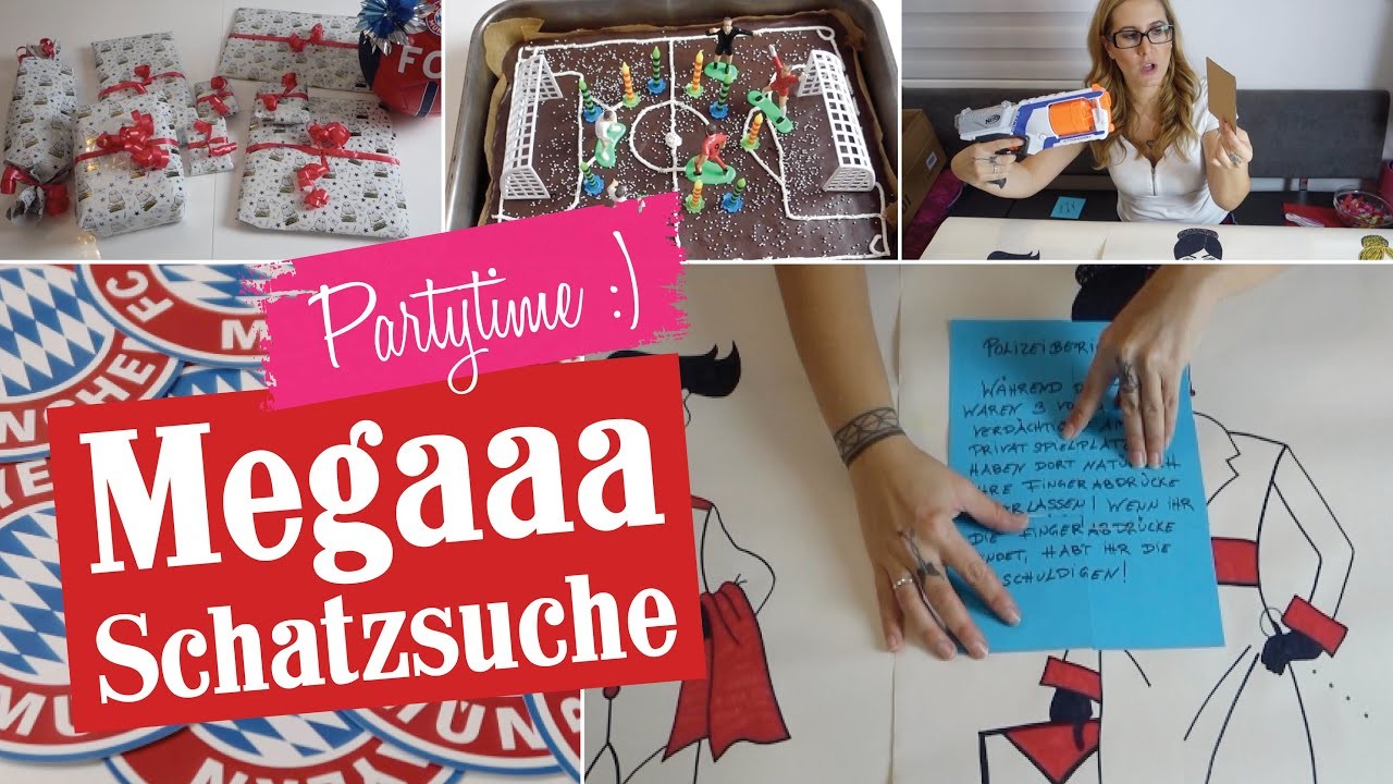 Kindergeburtstag | DIY | Schatzsuche zum Nachmachen | FC Bayern