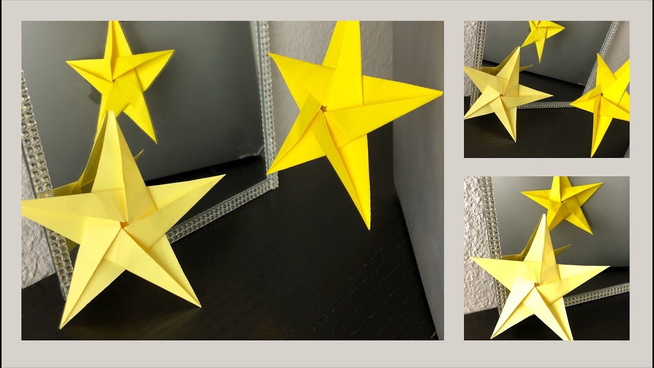 Origami Star ⭐️ || Winter-Stern ❄️ || Tutorial ????