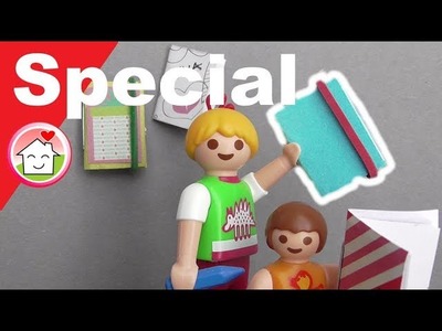 Playmobil Film deutsch Pimp my PLAYMOBIL Notizbücher. Basteln für Kinder - Familie Hauser