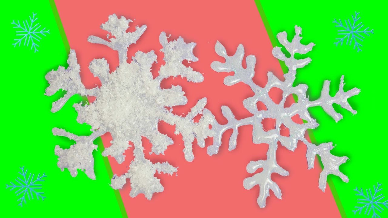 ❄️ Schneeflocken ❄ aus HEIßKLEBER basteln | Schneeflocken selber machen | Basteln zu Weihnachten