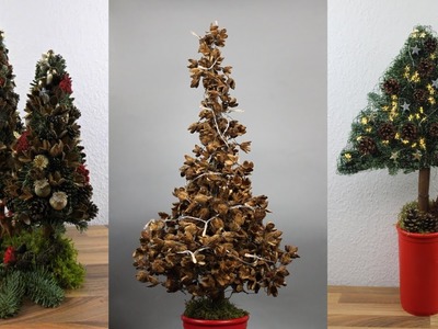 Tannenbaum, Weihnachtsbaum mit Bucheckern basteln oder kaufen.  Wie seht Ihr das? Flora-Shop