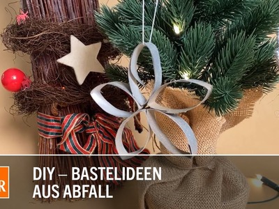 Weihnachtsdeko aus Abfall #4: Der Pappstern