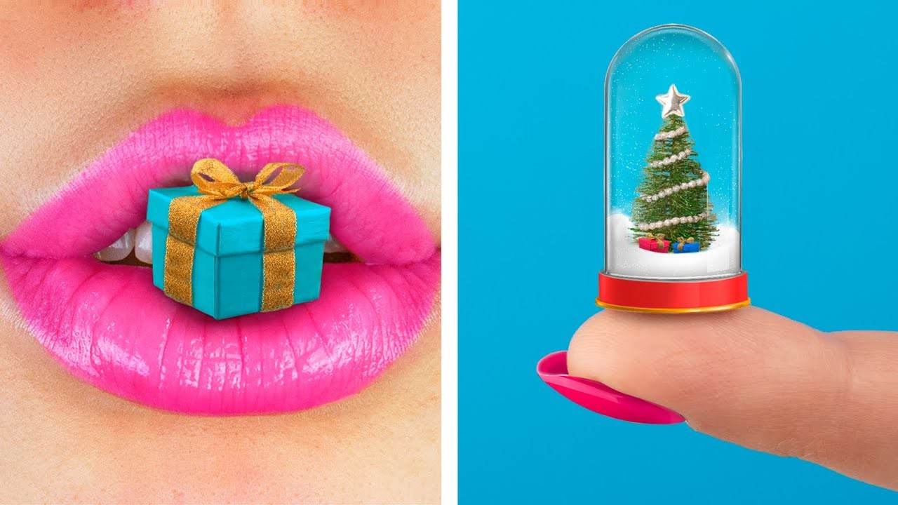 13 DIY Weihnachtliche Handwerkliche Ideen im Miniformat!