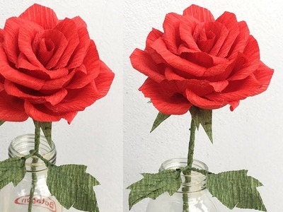 Basteln mit Papier: Rosen basteln | Origami Bastelideen | DIY Geschenke selber machen