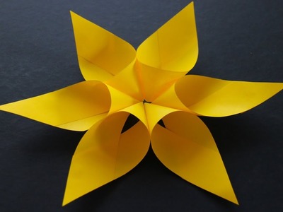 Basteln mit Papier: 'Stern' für Weihnachten, Advent & Winter [W+]