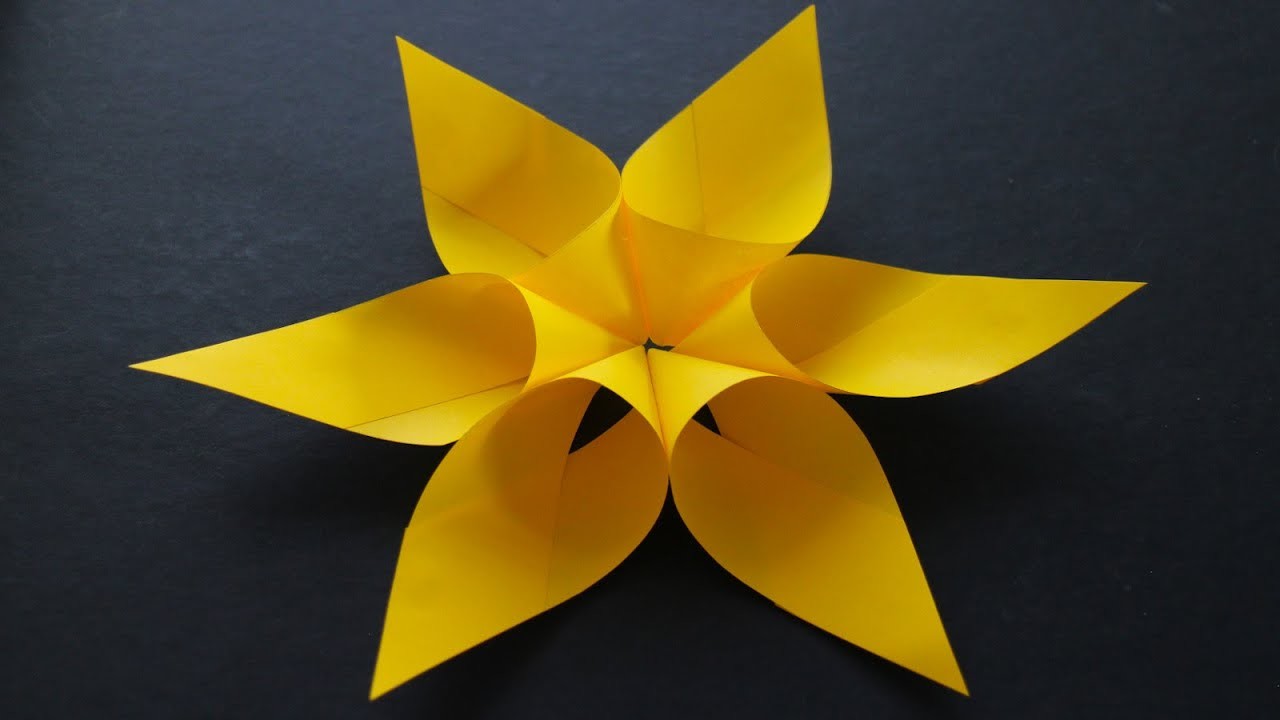 Basteln mit Papier: 'Stern' für Weihnachten, Advent & Winter [W+]