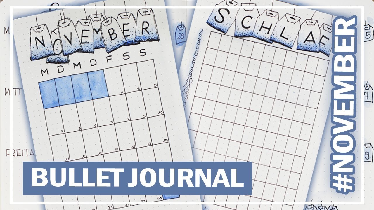 BULLET JOURNAL Setup | November 2019 | Tee + Teebeutel
