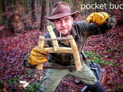 Bushcraft saw - diy pocket bucksaw Säge