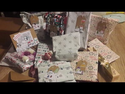 Craft Update Weihnachtstausch für die liebe Anni ????????