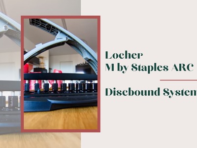 DIY Discbound System Locher M by Staples ARC | Atoma My Happy Planner