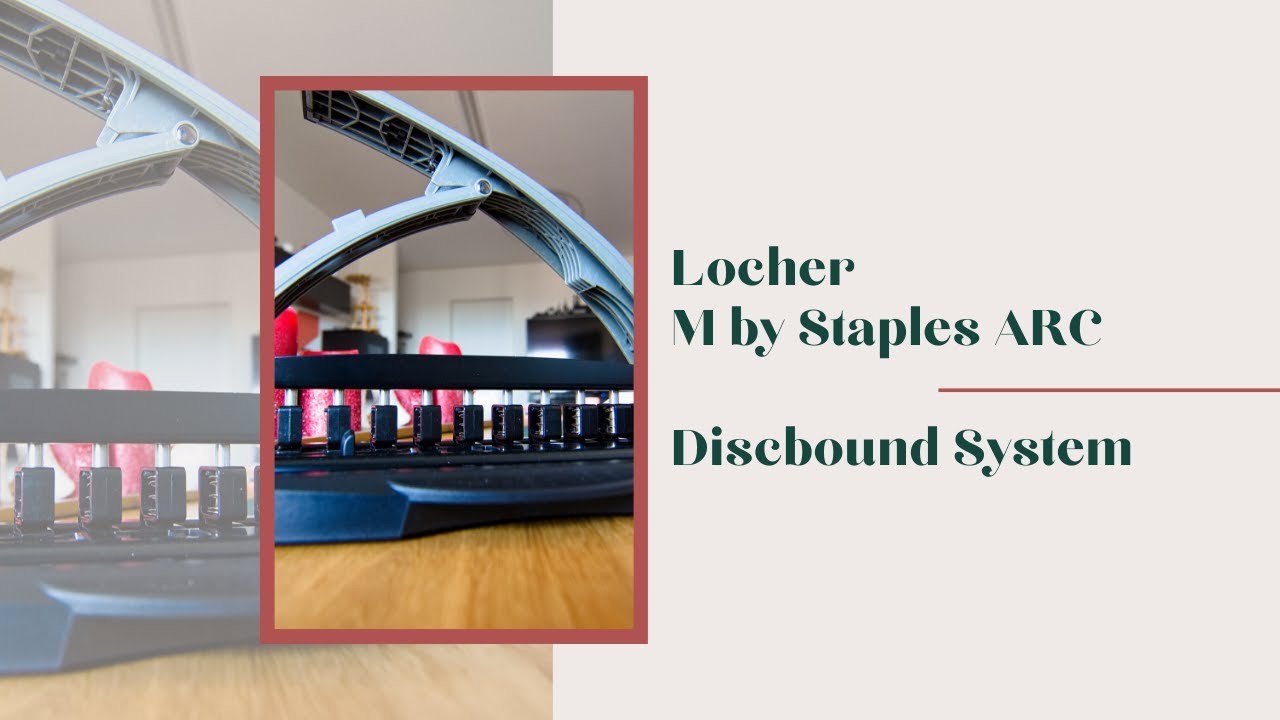 DIY Discbound System Locher M by Staples ARC | Atoma My Happy Planner
