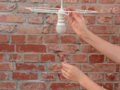 DIY-Set: Lampenschirm aus Buchseiten