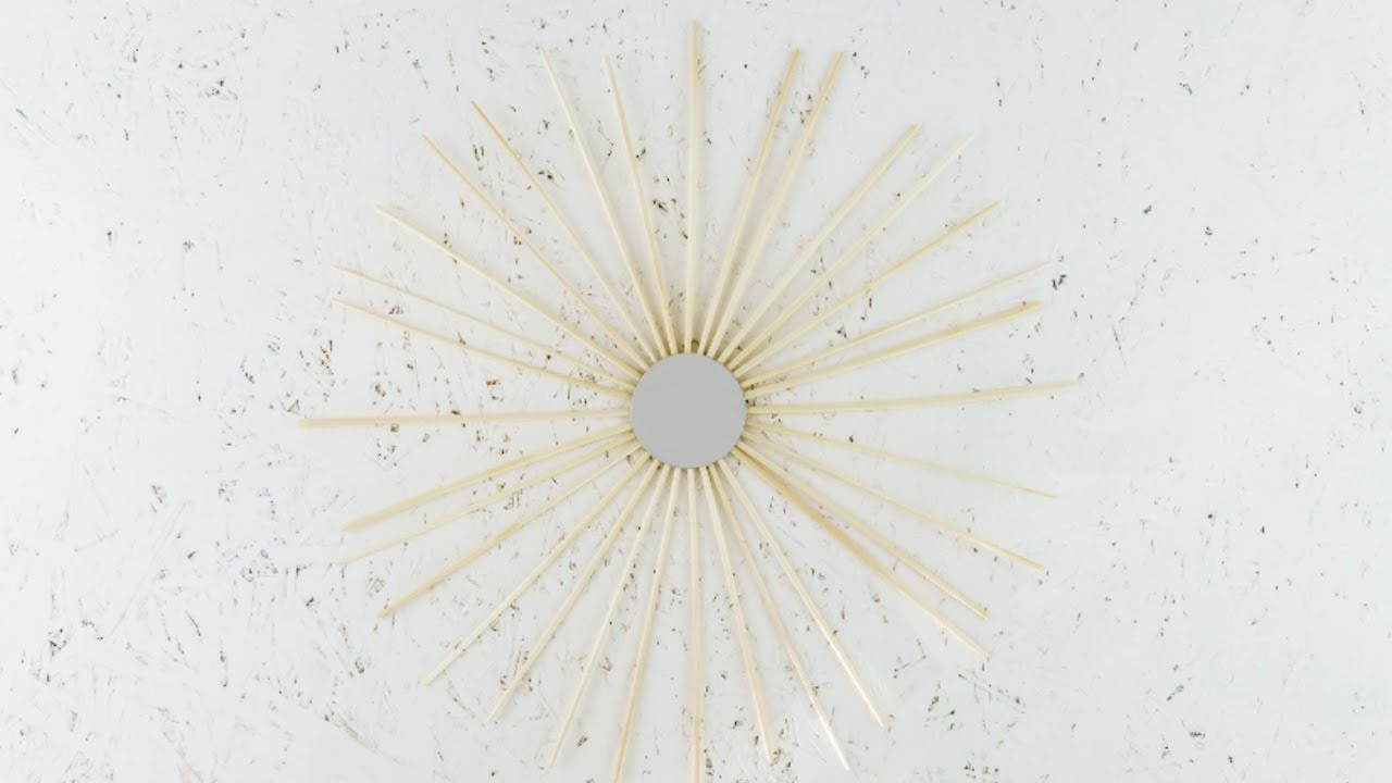 DIY Wand Spiegel Deko 2