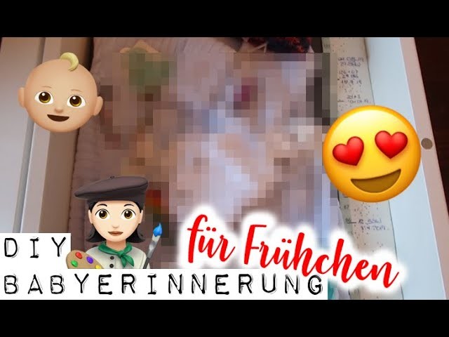 Ikea Hack - Bilderrahmen mit Erinnerungen an die GEBURT