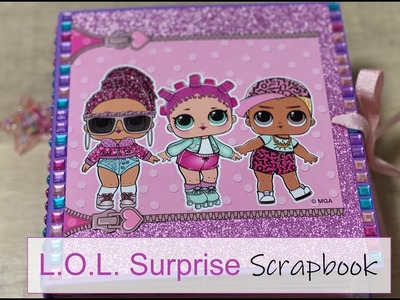L.O.L. Surprise Scrapbook - Mini Album with Envelopes