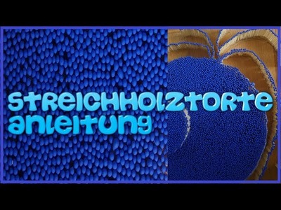 Streichholz Torte Diy | Anleitung | Fire Art Domino | amazing chain reaction | Silvester