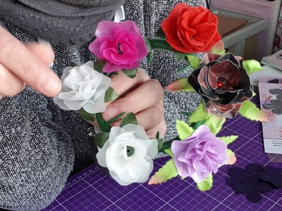 Craft Buddy Forever Flowerz Rosen Stanzen