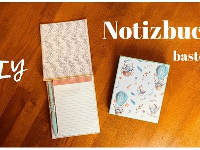 ☀️???? DIY Notizbuch ☀️????