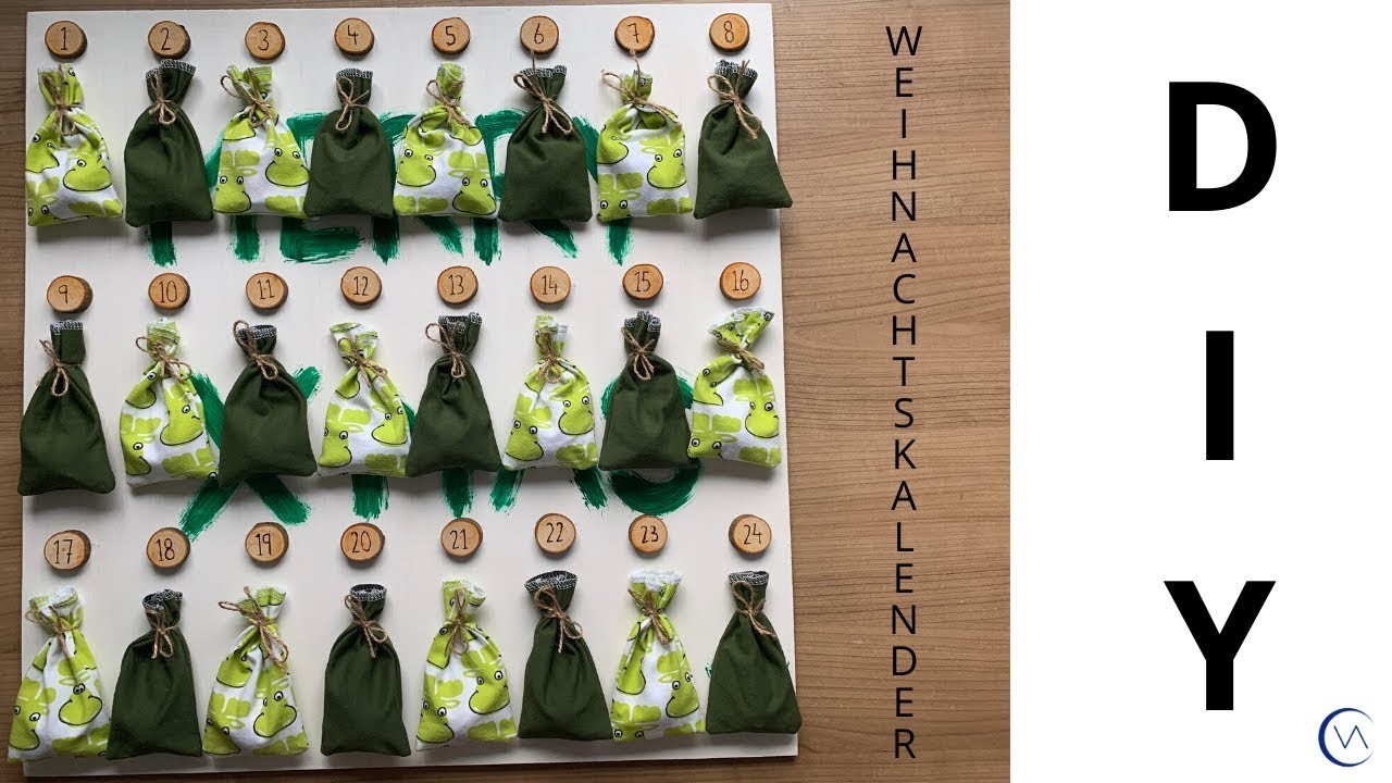 DIY Weihnachtskalender zum selberfüllen