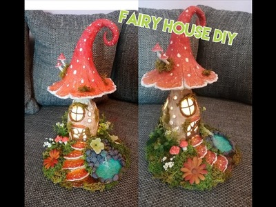 Fantasy Fairy House DIY -  Feenhaus Tutorial