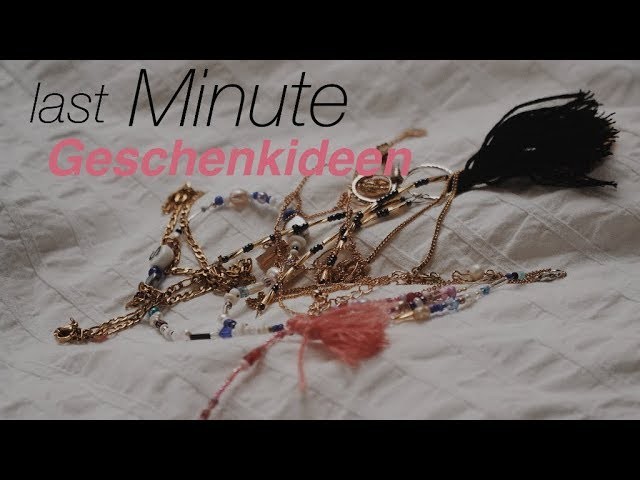 Last minute Geschenkideen.nicen Schmuck selber machen.Christmasedition DIY