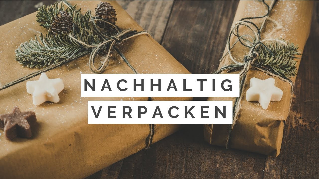 Müllfrei Geschenke verpacken I nachhaltige, kreative, zero waste Ideen