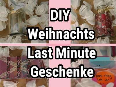 Schnelle last Minute Weihnachts Geschenke für eure Liebsten???????? | JamesinaKelly | JKChristmas????