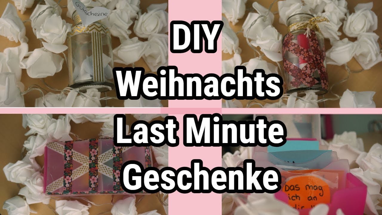 Schnelle last Minute Weihnachts Geschenke für eure Liebsten???????? | JamesinaKelly | JKChristmas????