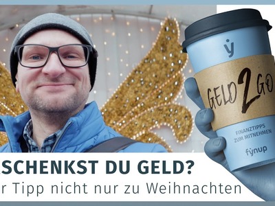 So SPARST du dir GELD-Geschenke zu Weihnachten