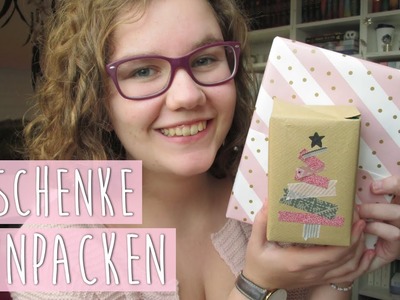 Wir packen Geschenke ein - kreative und schöne Ideen - BOOKTUBEADVENTSKALENDER 2019