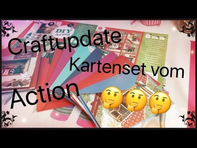 Craftupdate# WmC Weihnachtskarten vom Action Paper Block I Winnie Kreativa