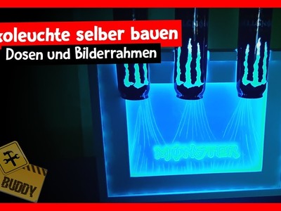 Dekoleuchte aus Dosen und Plexiglas ✅ DIY Anleitung. Tutorial