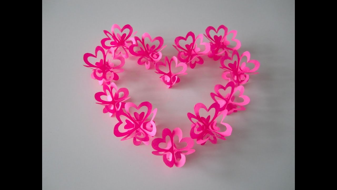 DIY: Blumenherz.Floral heart