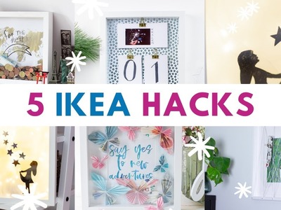 DIY IKEA Hacks - 5 Ideen mit dem RIBBA Rahmen | einfach und besonders (2020)