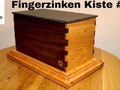 ✔ Fingerzinken Kiste #2 Verschiedene Zinken mit der Oberfräse herstellen. Fingerzinken Vorrichtung