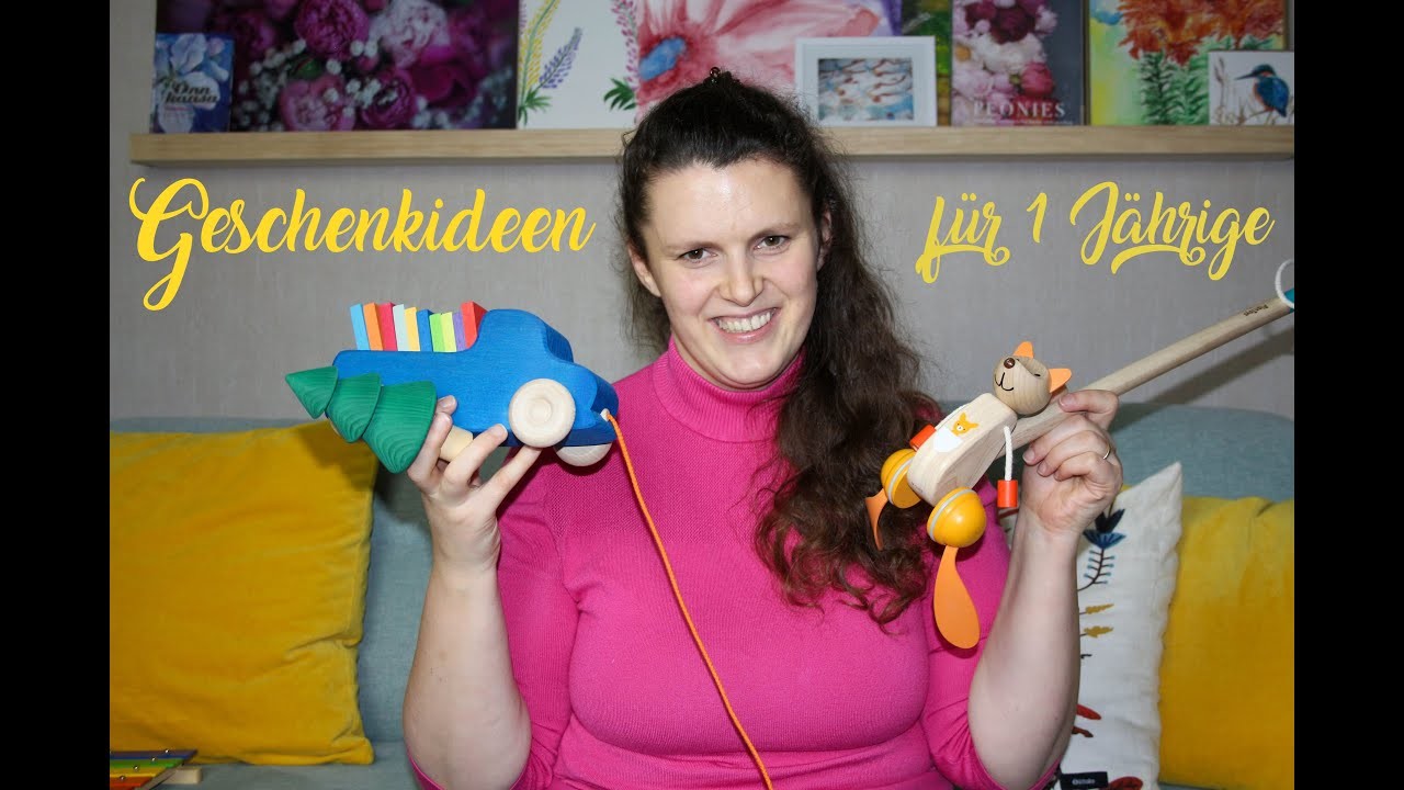 Geschenkideen für 1 Jährige - schönes Holzspielzeug und mehr - Leevi´s Geburtstagsgeschenke