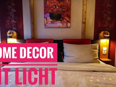 Home Decor - Nacht-Kommoden-Regal mit Beleuchtung selber bauen DIY