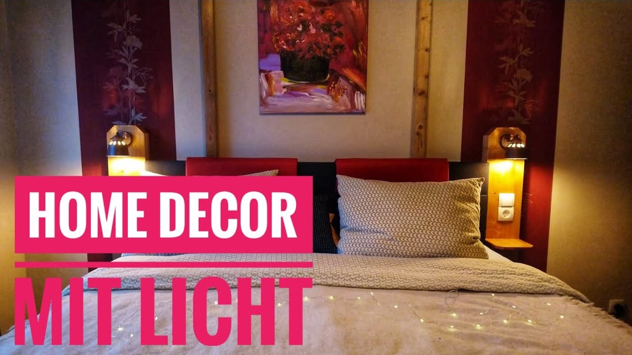 Home Decor - Nacht-Kommoden-Regal mit Beleuchtung selber bauen DIY