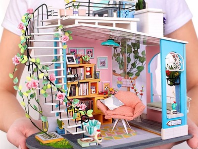 Puppen Mini Loft-Haus - DIY