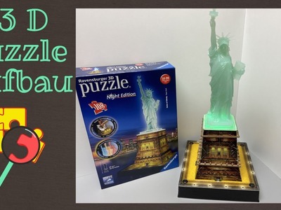 * Ravensburger 3D Puzzle * Freiheitsstatue * DIY * Kompletter Aufbau *