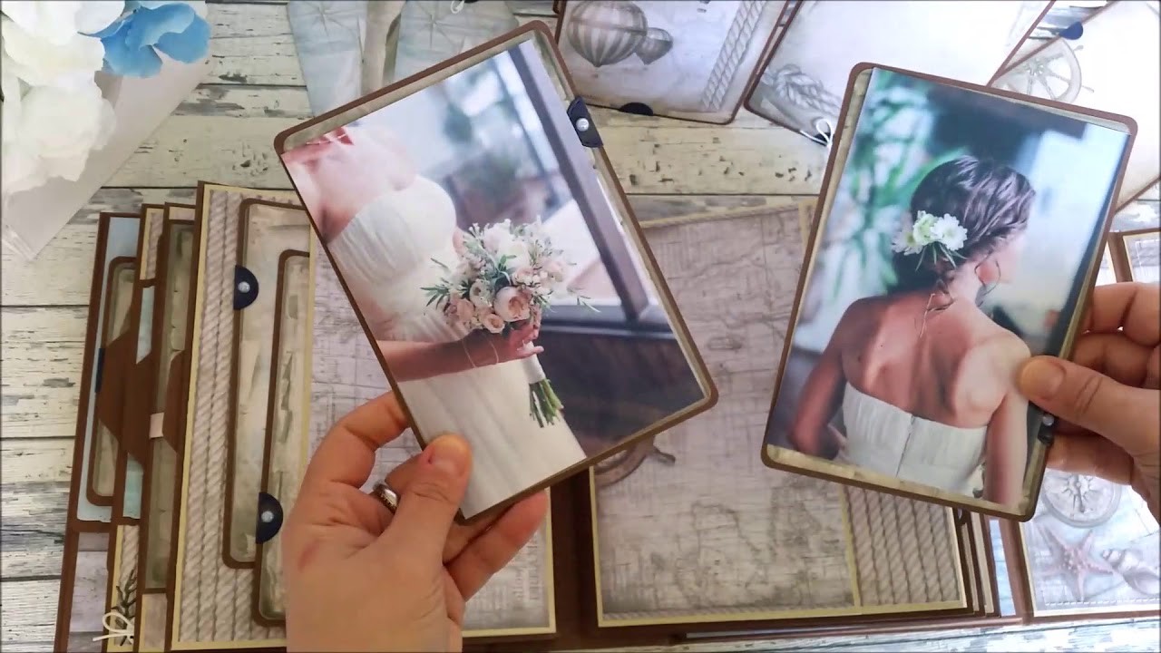 SCRAPBOOK, ❤️ interaktiv, wedding album, honeymoon photo album, scrapbooking