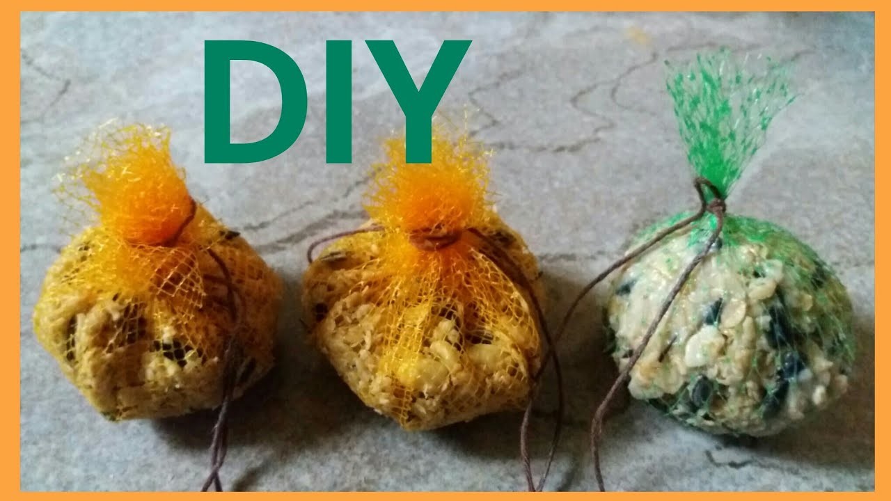 Vogelfutter. Meisenknödel selber machen • DIY  * Julebuergerfee