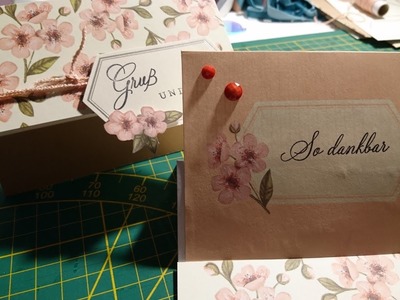 Wir basteln Karten aus dem paper pumpkin set *Karte 3&4*