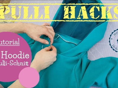 Zip-Hoodie aus Pulli Schnittmuster nähen | Pulli Hacks | Zipjacke | DIY Nähanleitung | mommymade